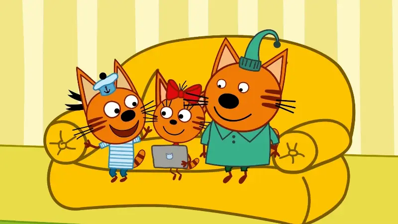 Поздравление с днём рождения мальчику 4 года Три кота