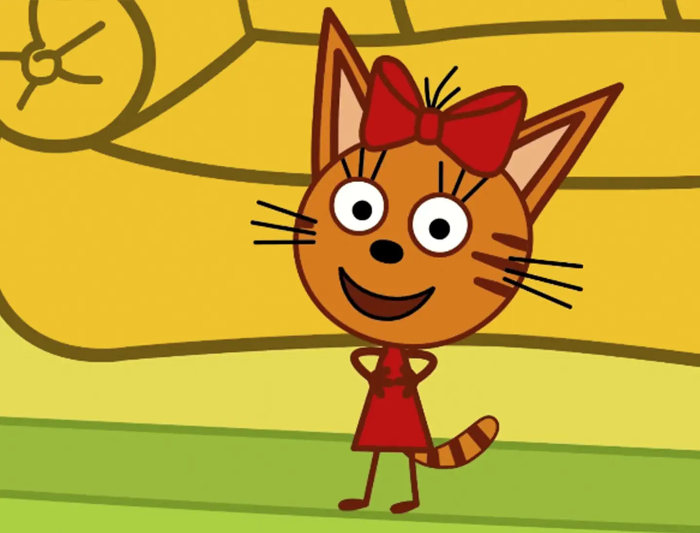 Поздравление с днём рождения девочке 6 лет Три кота