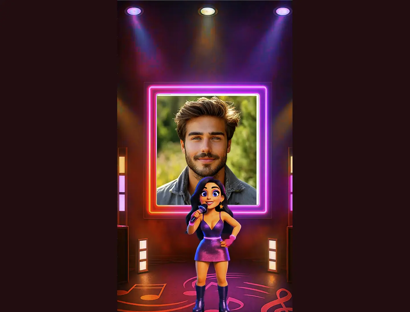 Поздравление с днём рождения мужчине "Мой герой"