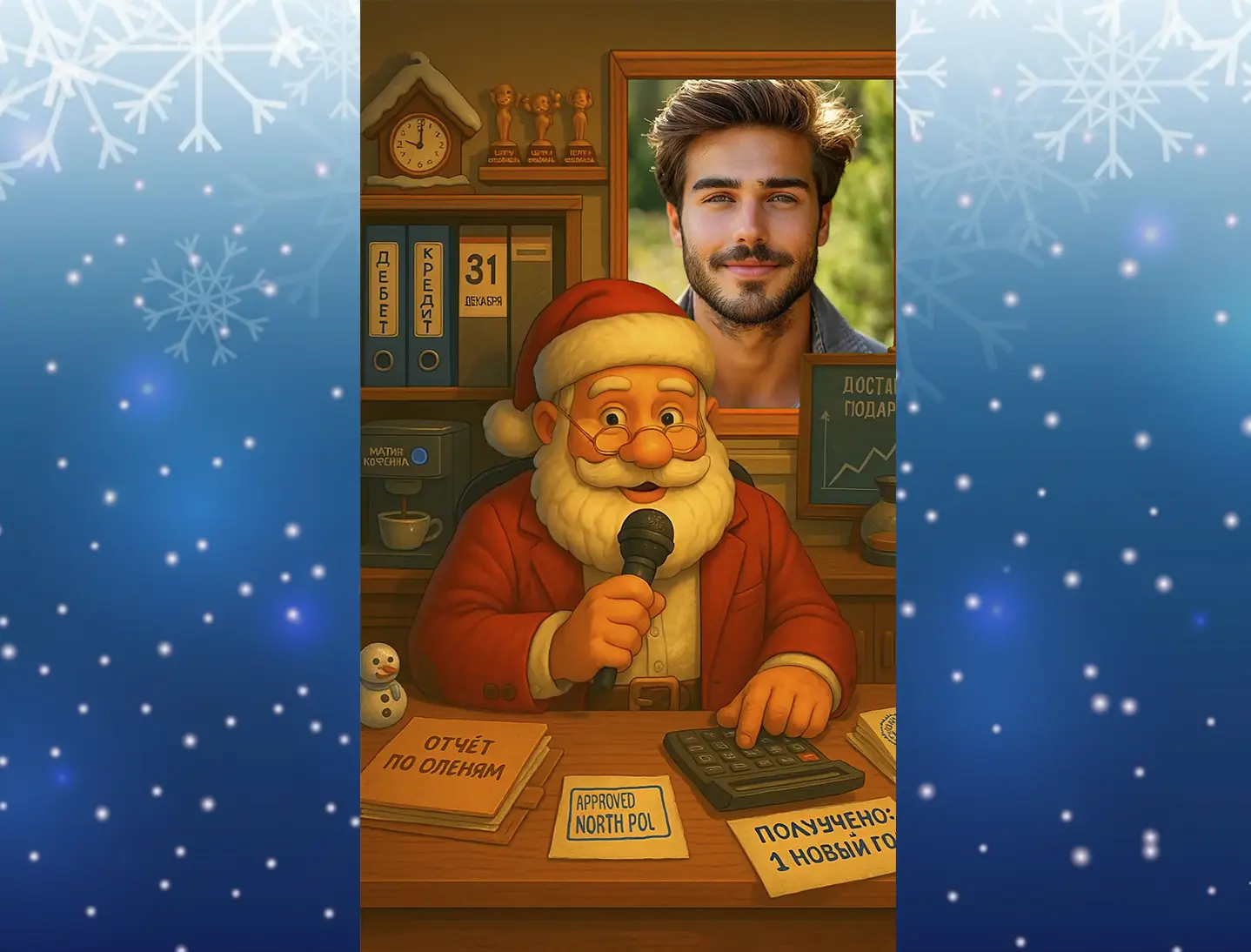 Видео поздравление с новым годом коллеге бухгалтеру мужчине