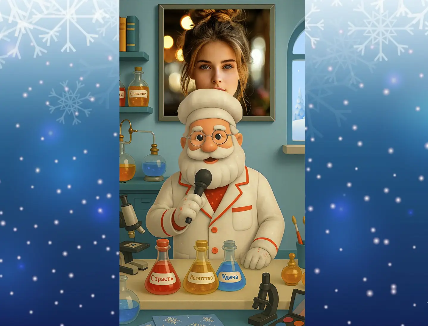 Музыкальное поздравление с новым годом женщине ароматное