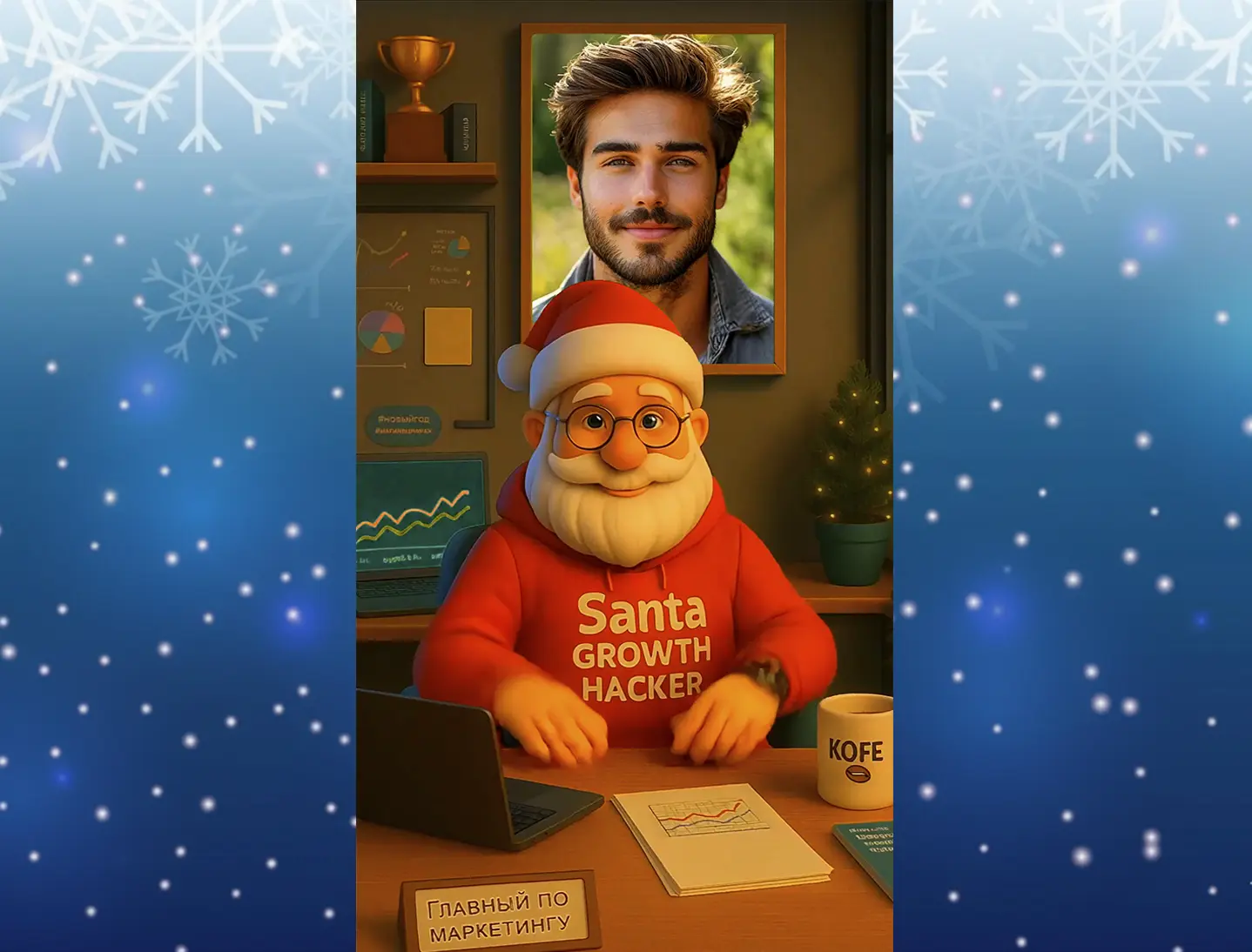 Поздравление с новым годом мужчине маркетологу