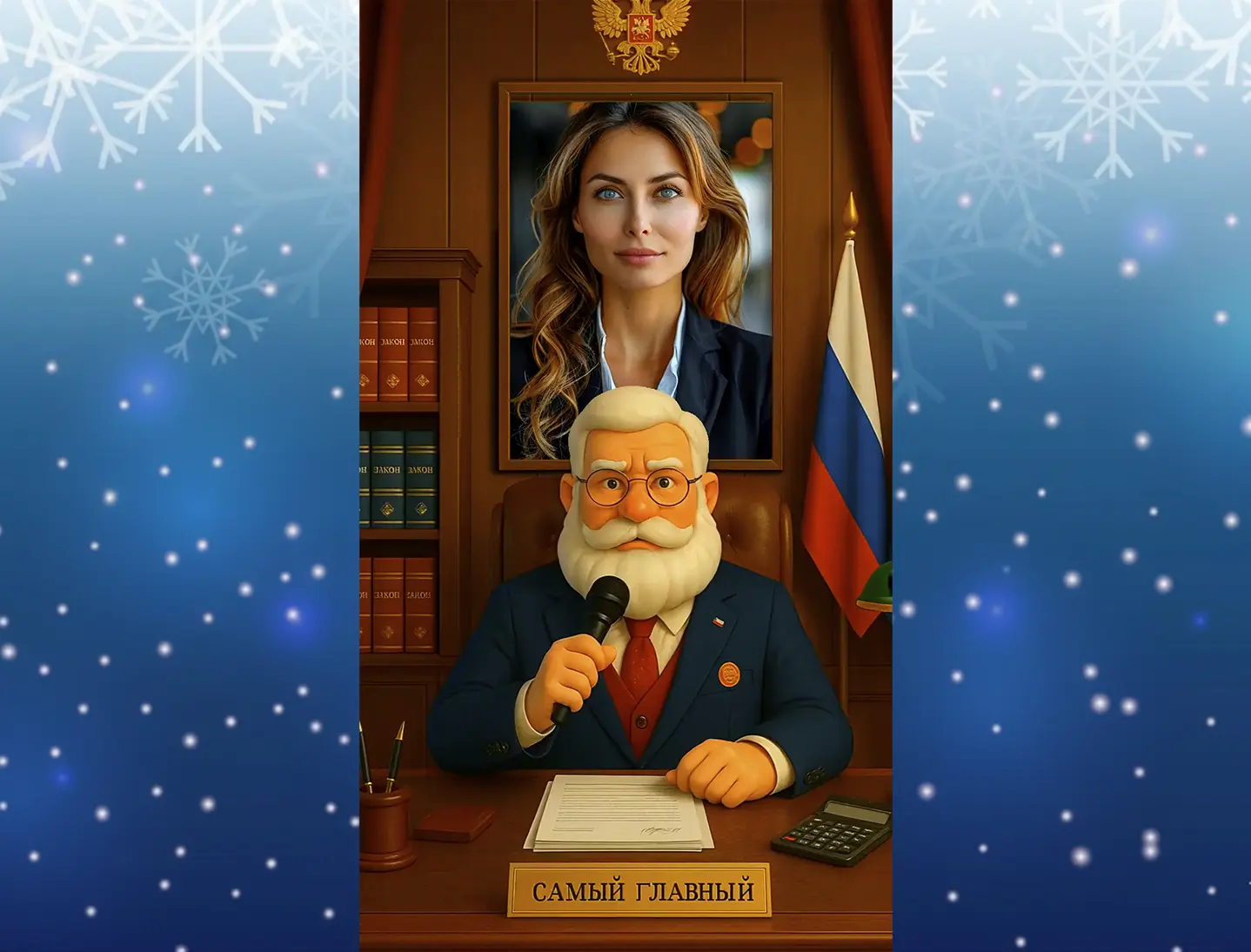 Музыкальное поздравление с новым годом женщине чиновнице