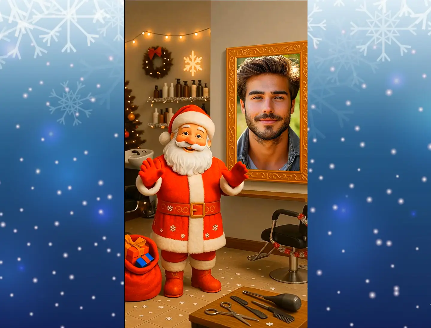 Поздравление с новым годом мужчине парикмахеру