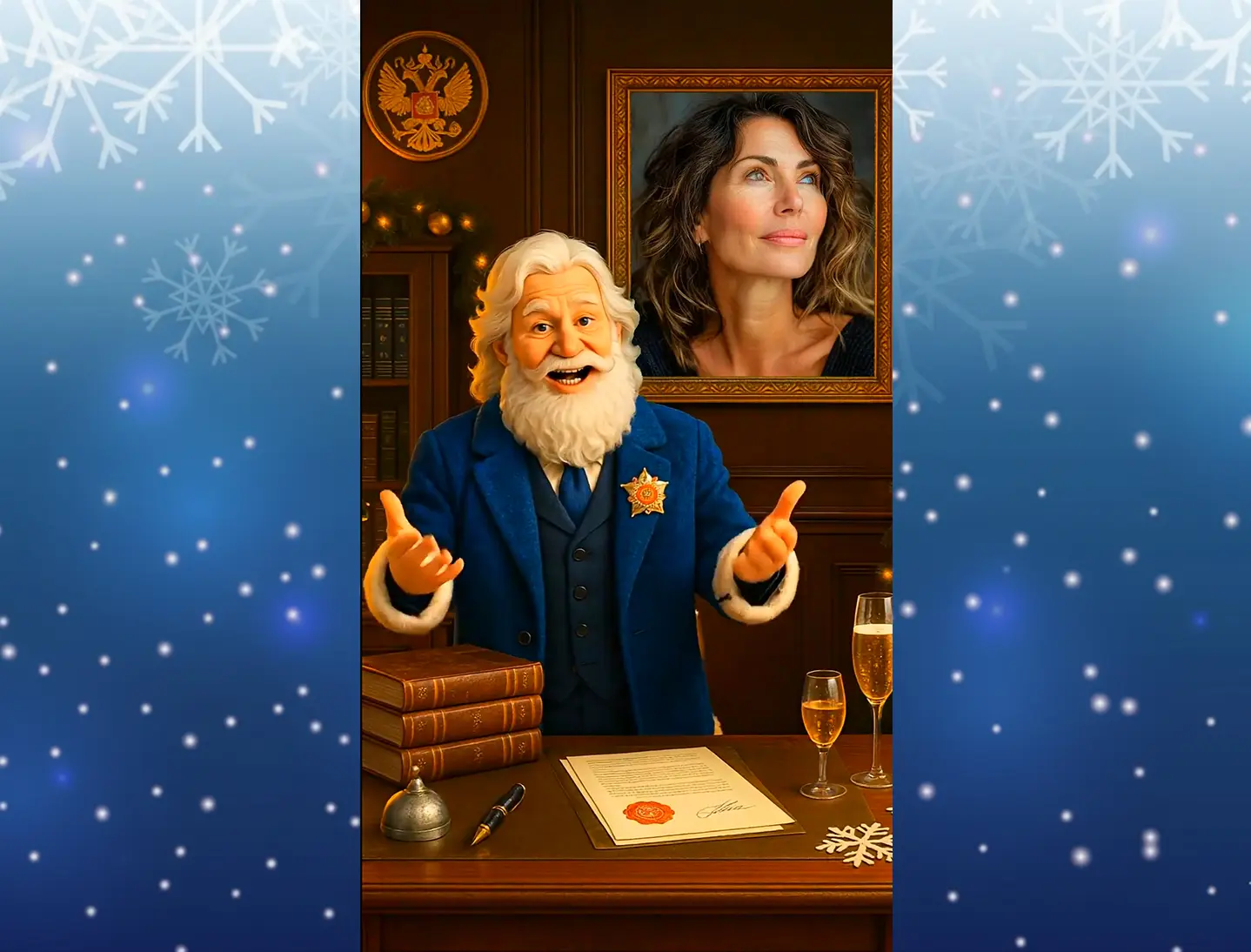 Музыкальное поздравление с новым годом женщине прокуроу