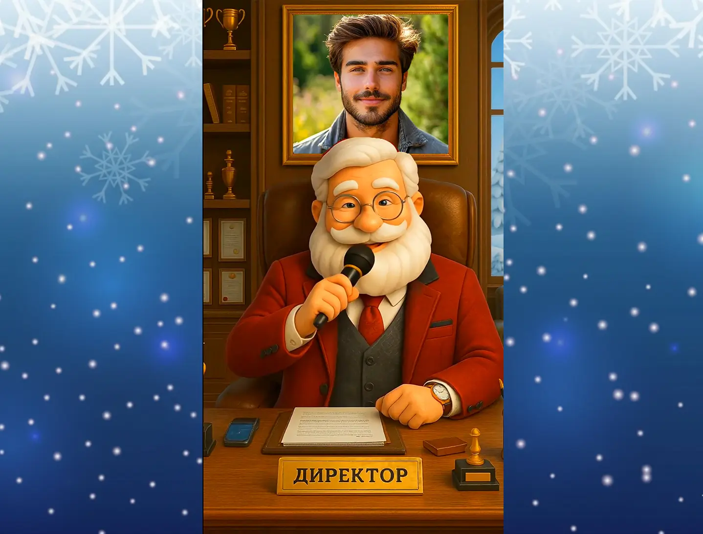 Видео поздравление с новым годом начальнику мужчине