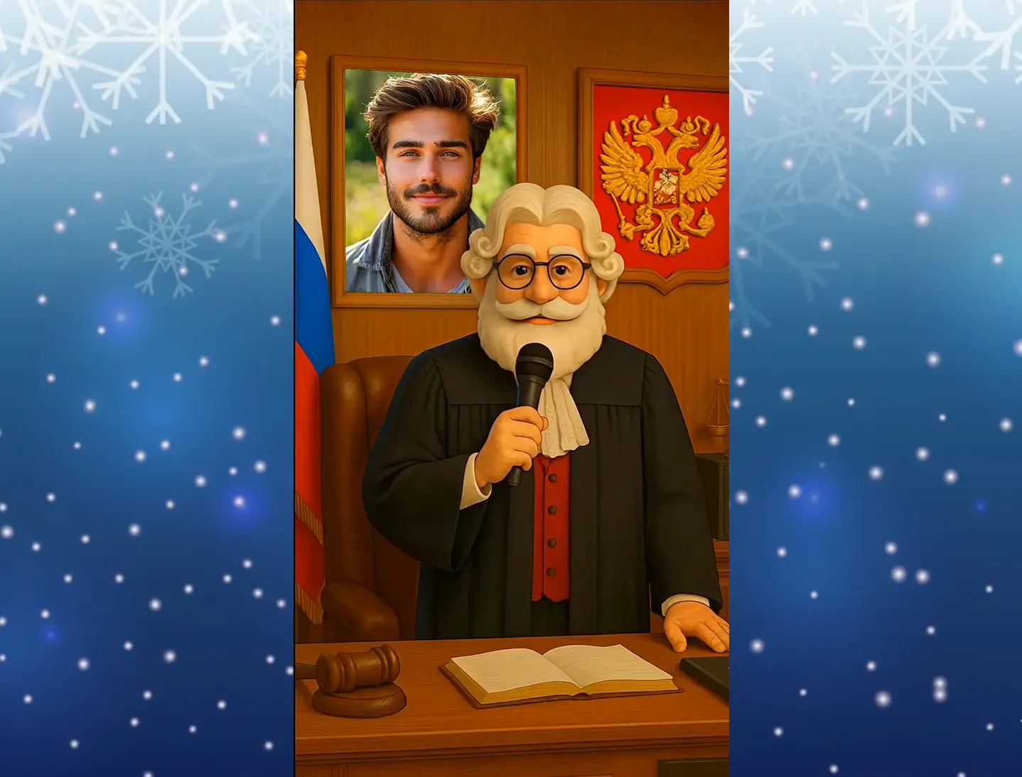 Видео поздравление с новым годом коллеге мужчине юристу